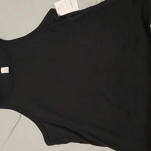 Auden Classic Black Sleeveless Top